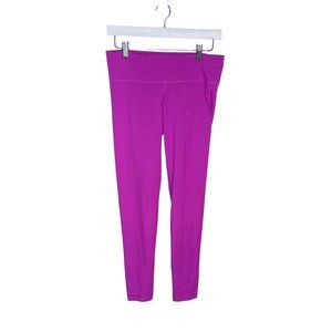 Under Armour Magenta Ruched Leg All Season Gear Leggings Size Medium